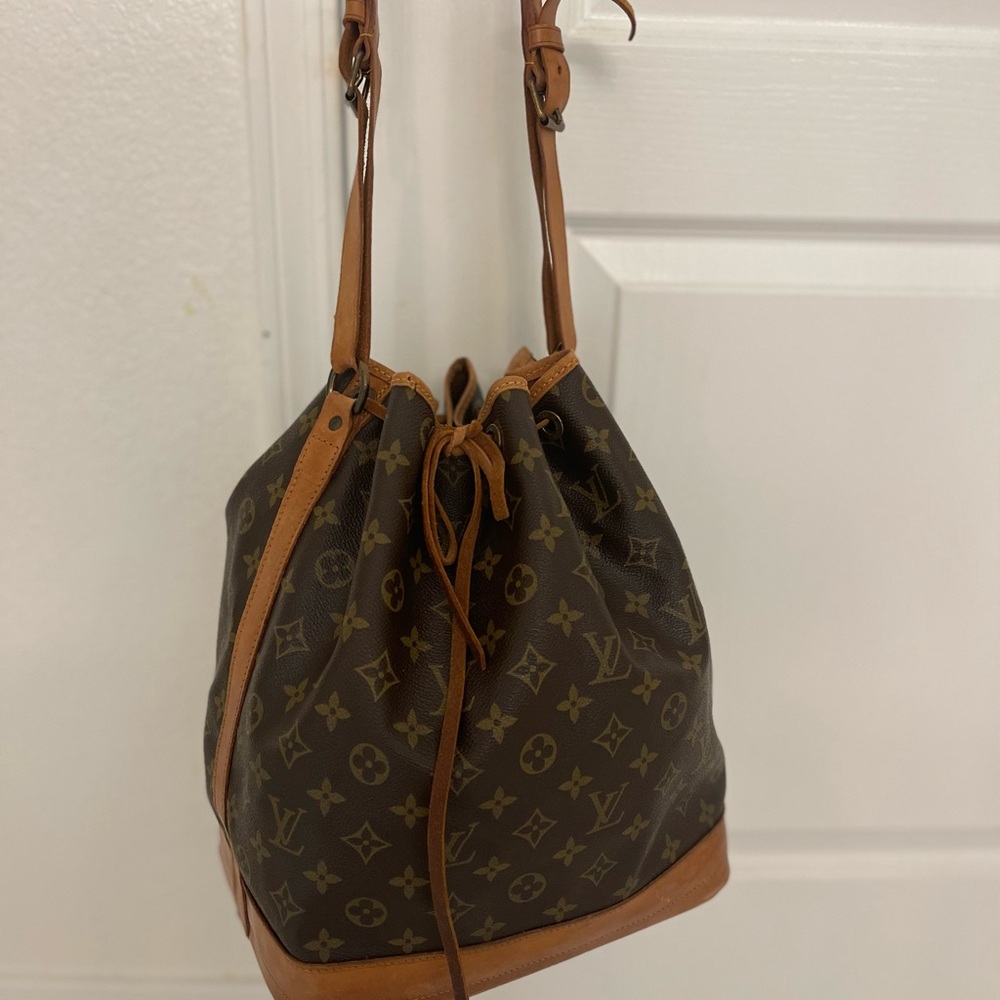 Louis Vuitton Brown Monogram Bucket Bag Noe